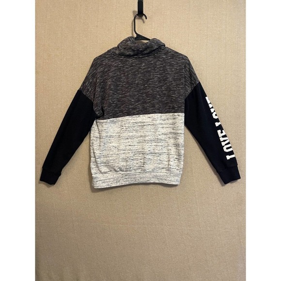 Flirtitude Active Sweatshirt Women's Small Black and Gray - Picture 8 of 11